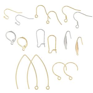 50pcs 스테인레스 스틸 Earwire 귀걸이 후크 귀걸이에 대 한 자료 귀 보석 만들기 DIY 결과 액세서리 도매 용품