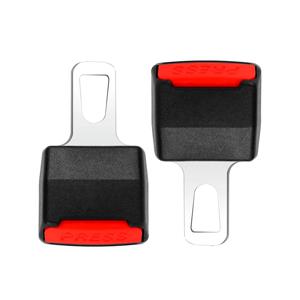 2개입 자동차 안전벨트 클립 연장기 안전벨트 잠금 버클 플러그 두꺼운 삽입 소켓 연장기 안전 버클 안전벨트 액세서리