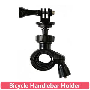 자전거 핸들바 마운트 바이크 홀더 (고프로 히어로 13 12 11 10 9 8 7 인스타360 SJCAM AKASO DJI 오즈모 액션 6/5PRO/4/3 나노 카메라 호환)