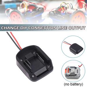 Makita18V 리튬 이온 배터리 출력 어댑터 용 DIY 배터리 케이블 커넥터 전기 드릴 용 BL1830 BL1840 BL1850