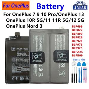 BLP699 BLP827 BLP899 BLP829 BLP921 BLP975 BLP925 BLPA25 BLPB09 배터리 (원플러스 7, 9, 10 프로, 원플러스 12, 13, 10R, 11R, 5G, 노드 3 호환)