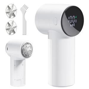 ColdSky 원단 면도기 린트 리무버, 충전식 전기 휴대용 스웨터, 의류 소파 담요 필링 제거, 3 단계 속도