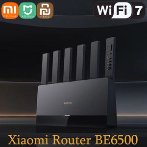 Xiaomi Wifi 7 BE6500 라우터 쿼드 핵 6500Mbp 2.5G 이더넷 포트 이중 주파수 2.4/5GHz 6 독립 신호 증폭기 메쉬