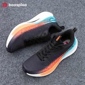 Baasploa 남성용 러닝화, 탄소 플레이트, 전문 쿠션, 미끄럼 방지 운동화, 여성 캐주얼 통기성 조깅 스포츠화