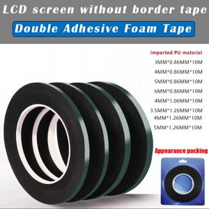 10M 3mm 3.5mm 4mm 5mm 6mm 양면 접착 폼 테이프 접착 LCD 화면 TV 용 경계선없는 곡선 디스플레이 씰링