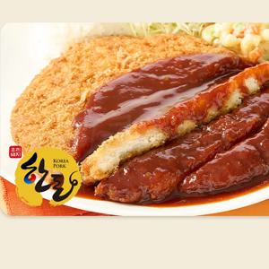 얌샘 매운 왕돈까스 350g (소스포함)