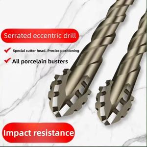 업그레이드된 고경도 합금 사면 편심 드릴 비트, 현장에서 모든 도자기 콘크리트 벽돌에 강철 막대를 타격해도 문제 없음
