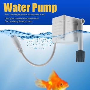 5V HJ-111 워터 펌프 물고기 탱크 잠수정 펌프 매우 조용한 가정용 다기능 DIY 순환 필터 펌프 DY
