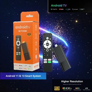 S02 H313 안드로이드 TV 스틱 셋톱 박스 4K 2.4G 5G WiFi 쿼드 코어 BT5.0 HDR10 네트워크 미디어 플레이어용 듀얼 WiFi Google Assistant