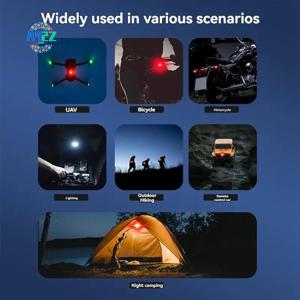 A42Z-하이라이트 무선 원격 제어 LED 스트로브 라이트 드론 스트로브 라이트 항공기 스트로브 조명