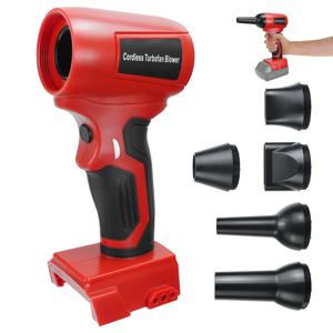 브러시리스 터보 제트 팬 무선 전기 공기 송풍기 130000 밀워키 18V 배터리용 RPM 무단 속도 먼지 날리는 도구