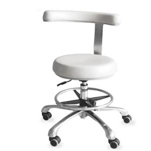 의료 치과 치과 의사 의자 외과 간호사의 의사 의자 360도 회전 팔걸이 PU 가죽 보조 의자 의자