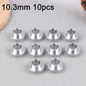 【M】10Pcs 10.3MM 알루미늄 스케이트 보드 스쿠터 베어링 스페이서 롤러 스케이트 부품 용 스케이트 휠 교체 베어링 부싱