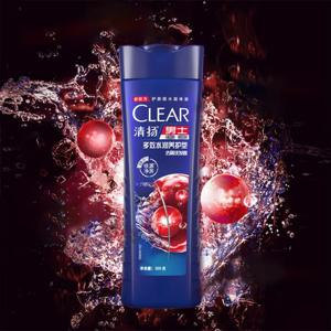 클리어 남성용 2-in-1 비듬 방지 샴푸, 먼지, 유분 및 비듬 제거, 200mL