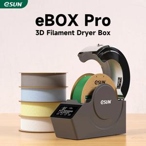 eSUN 3D 필라멘트 건조기 업그레이드된 3D 필라멘트 건조 상자 eBox Pro 보관 홀더 고온 PI 가열 360 ° 드라이어 주변