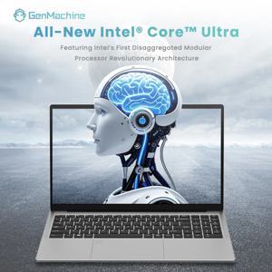 DDR5 4800Mhz M.2 2280 NVME 비즈니스 게이밍 노트북 15.6인치 노트북 컴퓨터 인텔 코어 울트라 165H 60Hz 아크 그래픽