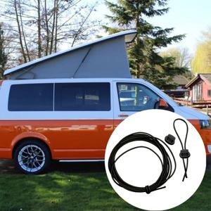 1개 캠퍼 팝탑 루프 번지 벨로우즈 클립 포함 안전 장치 SWB LWB 캠핑 카라반 액세서리 VW T4 T5 T6용