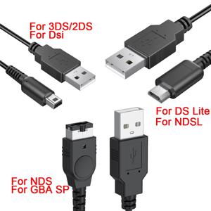 닌텐도 S 라이트 DSL NDSL 데이터 충전 전원 케이블 코드 NDSi 3DS 뉴 3DS XL LL 뉴 2DS XL NDS GBA SP용 USB 충전 케이블