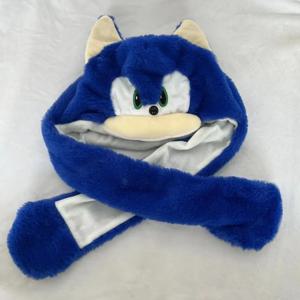 블루 게임 같은 스타일 소닉 게임 에어백 모자 인형 귀가 움직이는 모자 역할 놀이 참신한 선물 사랑스럽고 재미있는 남녀 공용 선물