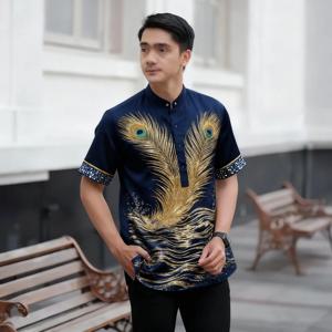 무슬림 남성 반팔 이슬람 아라비아 패치워크 스트라이프 자수 이드 무슬림 셔츠 주바 캐주얼 루즈 아바야 의류