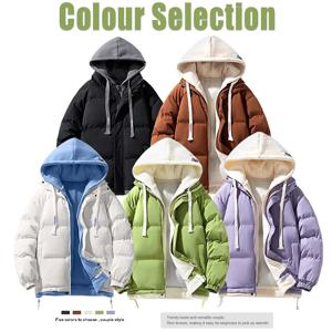 남성용 겨울 패딩 재킷 브랜드 럭셔리 여성용 다운 재킷 코트 파카 후드 페이크 스타일 2피스 패딩 재킷 HXY296