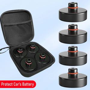 테슬라 모델 3 S X Y 주니퍼용 테스마익스 리프팅 잭 패드, 보관 케이스 포함 4개 패드, 2013년부터 2026년까지 테슬라 차량용 액세서리