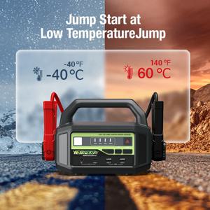 2025 몬스터 N1 차량 엔진 비상 점프 스타터 12V 24V 트럭용 고출력 36400mAh 리포4 배터리