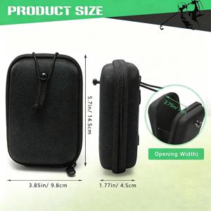 거리측정기 휴대용 케이스 견고한 EVA 소프트 내부 휴대용 보호 거리측정기 보관 가방 거리측정기 파우치 거리측정기 케이스