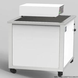 136L 1800W 산업용 초음파 세척기 실린더 헤드 금속 금형 부품 오일 녹 제거제 스텐실 초음파 세척기
