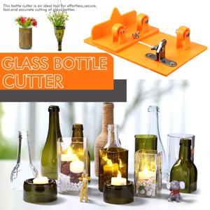 범용 조절식 DIY 유리병 커터 사이즈 금속 유리병 절단기 와인병 공예 장식 절단 도구