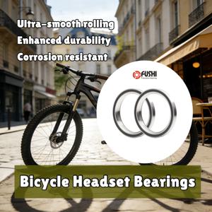 2개 50*61.9*8 mm 36/45 ACB619H8K 로드 바이크 헤드셋 베어링 크롬 스틸 ACB619 앵귤러 콘택트 베어링 세트 MTB 수리 부품용