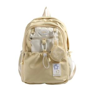 레저 스타 여성 배낭 만화 동전 지갑 포함 나일론 숄더백 하라주쿠 한국 스타일 학생 책가방 중학교