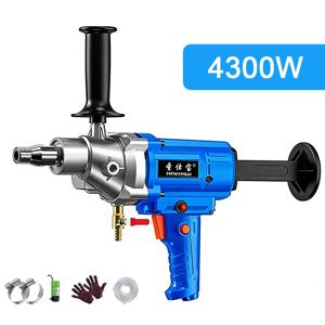 전기 드릴 드릴링 머신 고출력 워터 턴 홀 펀칭 머신 습식 건식 핸드헬드 컨디셔너 콘크리트 퍼티 믹서