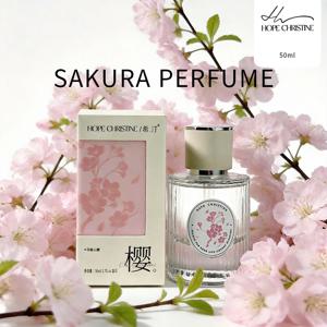 체리 블라썸 사쿠라 오리지날 퍼퓸 오 드 뚜왈렛 여성용 50ML 봄과 데이트 나이트를 위한 은은한 꽃향기