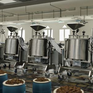 새로운 7kg 코코아 리파이너 습식 스톤밀 기계, 홀드 탱크 멜란저 포함 초콜릿 제조 생산용