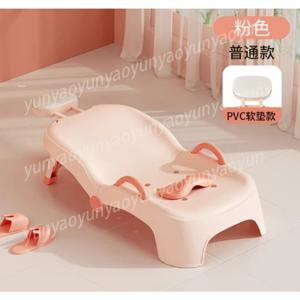 아기 샴푸 의자 접이식 무눈물 머리 감기 싱크대 유아용 휴대용 목 받침대가 있는 안전하고 편안한 목욕 보조기구
