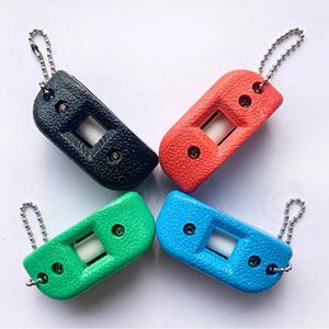 휴대용 아이스 스케이트 블레이드 하키 연마용 오일스톤 사암 아이스 하키 슈즈 양면 연마기 (걸이형 보관 가방 포함)