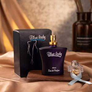 블루 레이디 두바이 퍼퓸 바디 스프레이 40ml 여성용, 신비로운 아라비안 향수 미스트, 오래 지속되는 신선하고 꽃향기