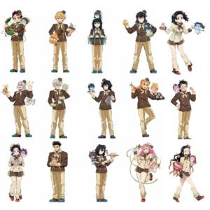 데몬 2026 발렌타인데이 버전 렌고쿠 쿄쥬로 ACG 스탠드 기유 피규어 이중 삽입 아크릴 스탠드 겐야 스탠딩 플레이트 장난감