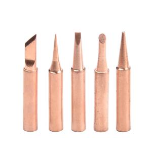 5개입 900M 납땜 인두 헤드 세트 내부 가열식 구리 전기 납땜 인두 팁