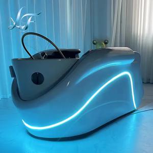 마사지 테이블 마사지 침대 샴푸 침대 미용실 전동 가구 소파 침대 이발소 머리 감는 장비 다기능