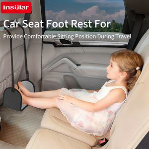 어린이용 여행용 발 받침 쿠션, 기차 및 비행기용 편안한 발 받침 해먹, 휴식을 위한 편리한 발 지지대