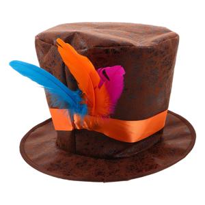 작은 탑 햇 파티 모자 여성 마술사 모자 코스프레 스팀펑크 미니 파시네이터 할로윈 코스튬 액세서리 티 파티