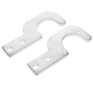 안전한 플랫폼 지원을 위한 견고한 잠금 메커니즘을 갖춘 2개의 고하중 스캐폴드 보드 후크, 스캐폴딩 액세서리