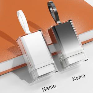 개인 맞춤 이름 스탬프, 서명 이름 스탬프, 방수 잉크, 학교 의류 라벨, 사무실 휴대용 맞춤형 텍스트 씰