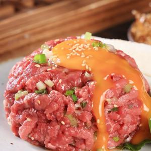 1++ 한우 당일 생산 초신선 생육회 대용량 1kg 육사시미 뭉티기