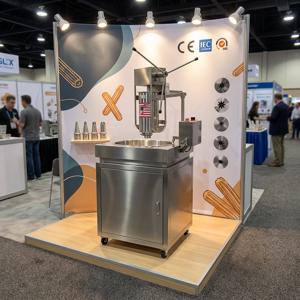 츄러스 기계 츄러스 메이커 30L 전기 스페인 츄러스 기계 츄러스 필러 메이커 라틴 과일 기계