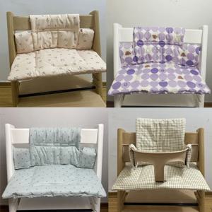 방수 아기 높은 의자 시트 쿠션, 부드러운 미끄럼 방지 아기 저녁 식사 높은 의자 쿠션 매트리스, 스토케 트립 트랩 높은 의자