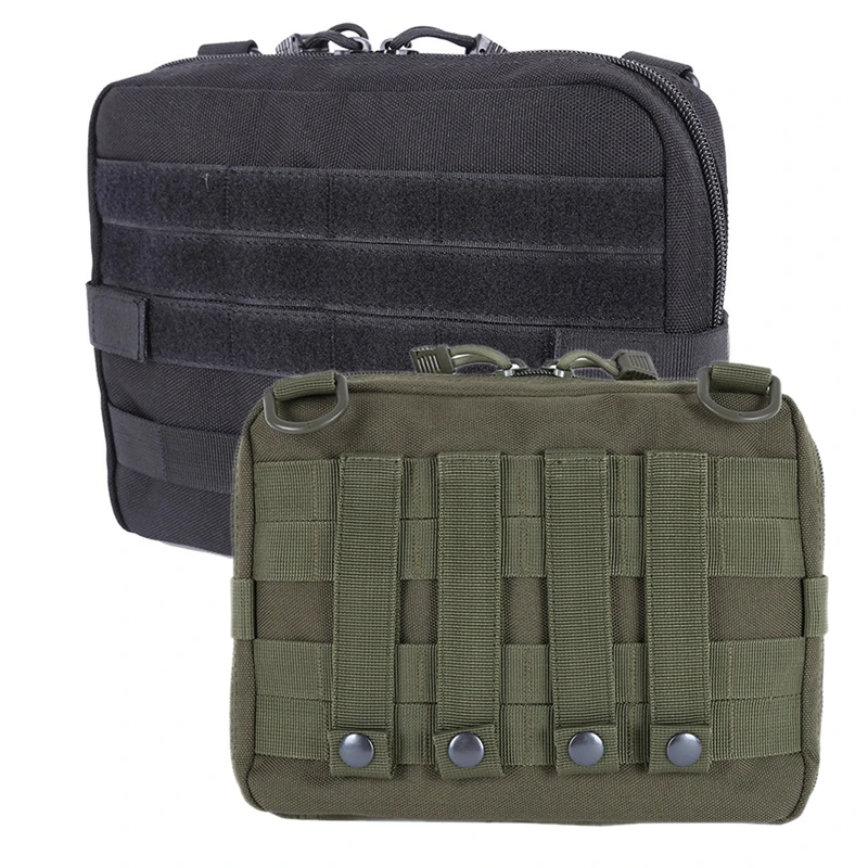 야외 Molle Admin 파우치, 1000D 터프 나일론 EDC 유틸리티 파우치, 도구 가방, EMT 유틸리티 맵 포켓, 사냥 CS용