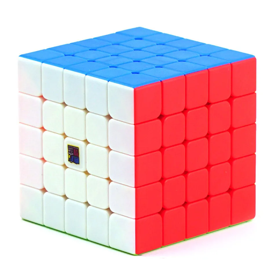 [ECube] Moyu Meilong 5X5 스티커없는 스피드 큐브 Moyu Cubing 교실 5X5X5 매직 큐브 어린이를위한 전문 퍼즐 장난감